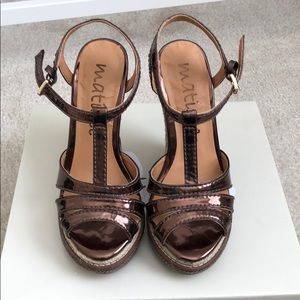 Bronze Matisse Palazzo Sandals